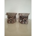 Candle holders 14 x 14 x 11 cm