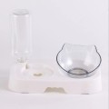Cat Bowl Pet Eating Bowl Automatic Drinking Rice Bowl