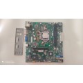 HP LGA1155 Motherboard + Pentium G620 2.6GHz CPU + IO Shield ( Back Plate ) *** Untested ,sold as is