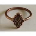 Lobed shaped Brass/Bronze/Copper Ring