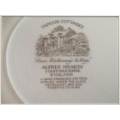 1950`s - Alfred Meakin Staffordshire - Anne Hathaway`s Cottage -  Dinner Plate