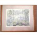 Claude Monet Print  - 2728 - MONET - NYMPHEAS ET BRACHES DE SAULES