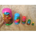 5 Piece Nesting Dolls -  Mexica