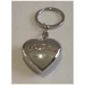 `Ponds` Key rings with engraved quote ` Love is a moment that lasts forever -  Julie Wittey`