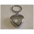 `Ponds` Key rings with engraved quote ` Love is a moment that lasts forever -  Julie Wittey`