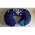  Neck Cushion -  Soft Woolly Inner  - +/- 30cm  x 25cm 