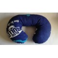 Neck Cushion -  Soft Woolly Inner  - +/- 30cm  x 25cm 