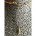 Faux Gold Knot Necklace