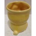 Vintage Royal Art Potteries Longton `C`  -   Yellow Rabbit Egg  Holder