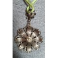 Green, Flower Necklace,