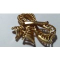 Gold Tone Bow Brooch