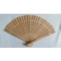 Light Bamboo Folding Hand /Decorative Fan -  Plain