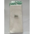 Crepe Paper (Tissue/Gift) - White  - 1 Sheet -  2000mm x 500mm