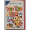Fathers Day Card (Embossed)  +  Envelope  19cm x 12.5cm