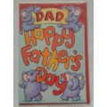 Fathers Day Card (Embossed)   +  Envelope  20cm x 14cm