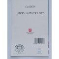Unused - Mothers Day Card  + Envelope  18.5cm x 12cm