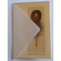 General Invitation Card +  Envelope 13.5cm x 8.5cm