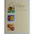 Christening Invitation Card +  Envelope : 14cm x 10cm