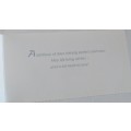 Farewell Card  +  Envelope   17.5cm x 11.5cm