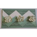Handmade `Thank You` Card + Envelope   15cm x 10cm