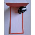 Handmade `Hello` Card + Envelope   13.5cm x 10m