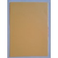 Handmade `Thinking of You` Card + Envelope   15m x 10.5cm