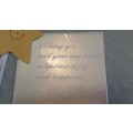 `Congratulations Baby` Card +  Envelope   15cm x 15cm