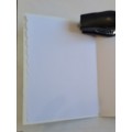 Handmade `Word Gou Gesond` Kaart +  Koevert   15cm x 10.5cm
