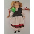 Porcelain Dolls of the World - Germany  -  +/-23cm x +/-12cm