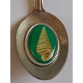 Vintage Souvenir Spoon -Mossel Bay -  Shell