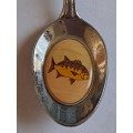 Vintage Souvenir Spoon -Simonsig -  Fish