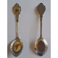 Vintage Souvenir Spoon -Nylstroom -  Hoopoe