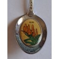 Vintage Souvenir Spoon -Knysna - Aloe