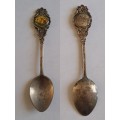 Vintage Souvenir Spoon -City of Sails -  Auckland NZ -  Perfection Silver Plated New Zealand