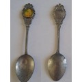 Vintage Souvenir Spoon -Pohotu Geyser -  Rotorua N.Z -  Perfection Silver Plated New Zealand