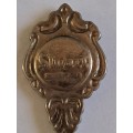 Vintage Souvenir Spoon -Wellington N.Z  - Stuart -  Silver Plated (?)