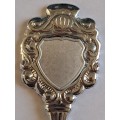Vintage Souvenir Spoon -Blank Plaque -  `Walrus`