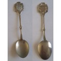 Vintage Souvenir Spoon -Blank Plaque -  Bulb B