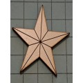 Wooden Embellishments - Star A