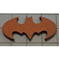 Wooden Embellishments - Bat sign B