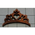 Wooden Embellishments - Crown
