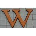Wooden Embellishments - W