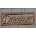 Chipboard Embellishments  -  `Dreamer`