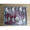 E.P.N.S. Seychelles Silver Plated Souvenir Spoon Set