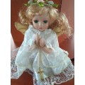18cm Kneeling Angel Porcelain Doll