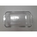 Vintage  Loaf Bread Pan 441 Clear Class Made In USA
