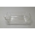 Anchor Hocking Fish King Clear Bread Pan Made In USA