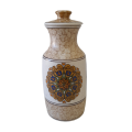 Large Lidded Ceramic Vase