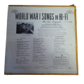 The Four Sergeants World War 1 Songs in Hi-Fi