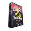 Jurassic Park and Congo - Michael Crichton  book
